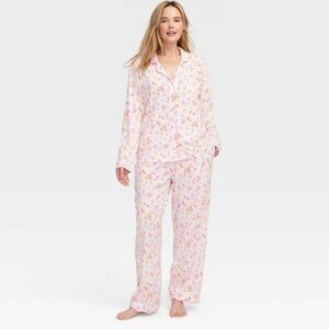 Roller Rabbit Pink Floral Women's Pajama Set